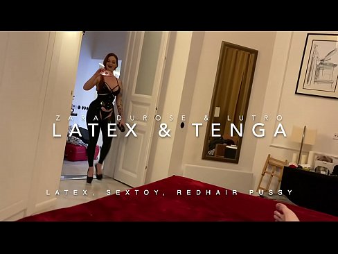 ❤️ Redheaded stepsister in latex costume yakasvirwa na stepbrother ❤️ ️❤